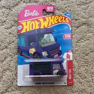 Hot Wheels 2026 F Case Barbie Dream Camper - Purple Toy Van